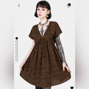 Disturbia Rosamoth Smock Dress